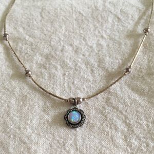 Opal boho yoga choker / necklace